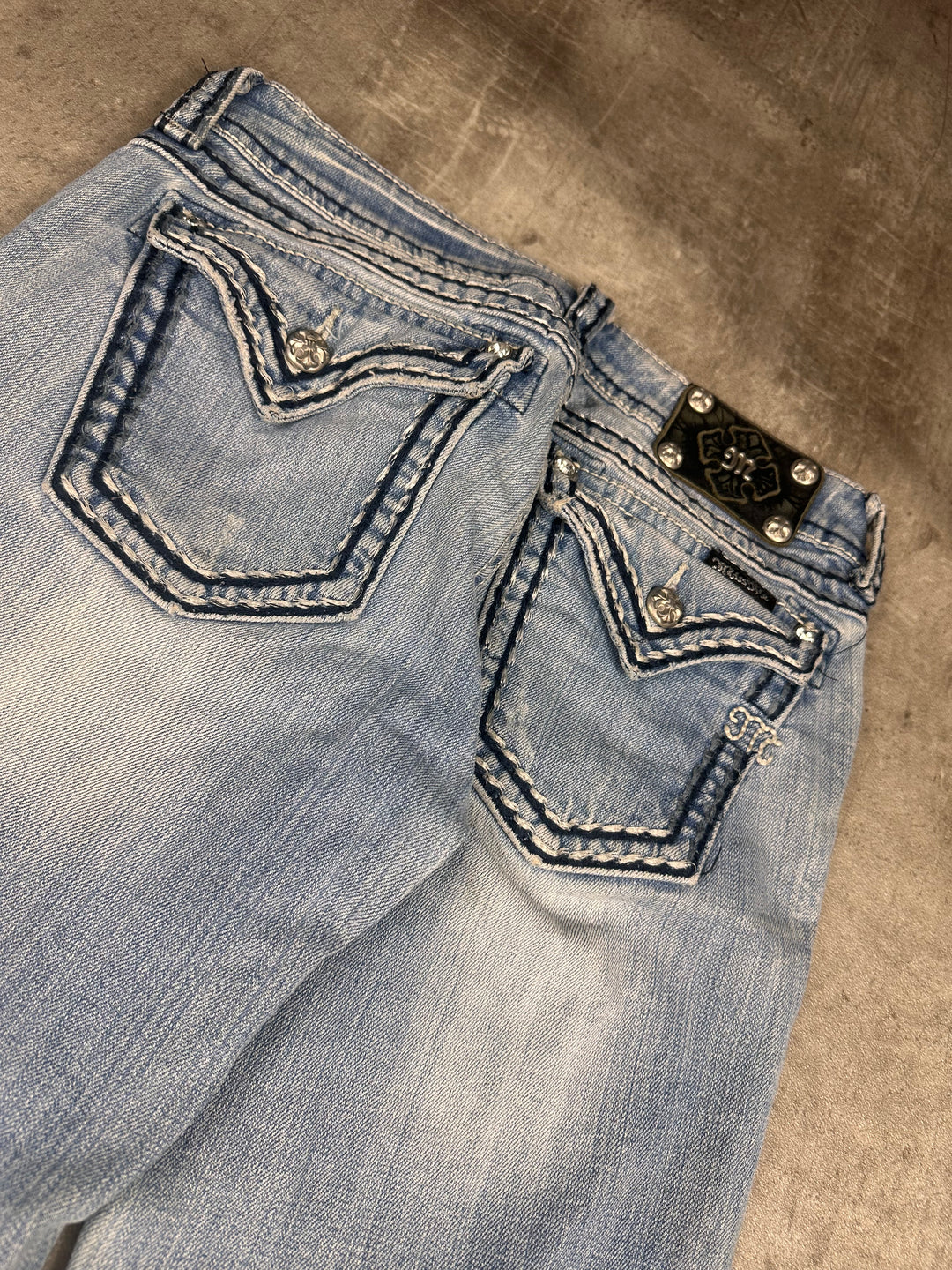Miss Me Low Waist Bootcut Jeans S | 29