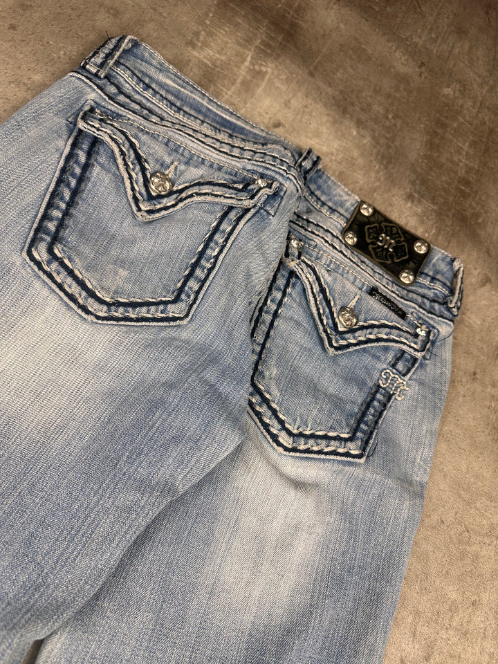 Miss Me Low Waist Bootcut Jeans S | 29
