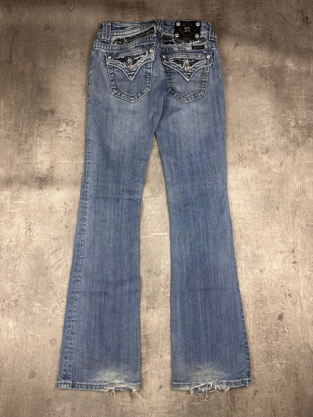 Miss Me Low Waist Bootcut Jeans S | 26