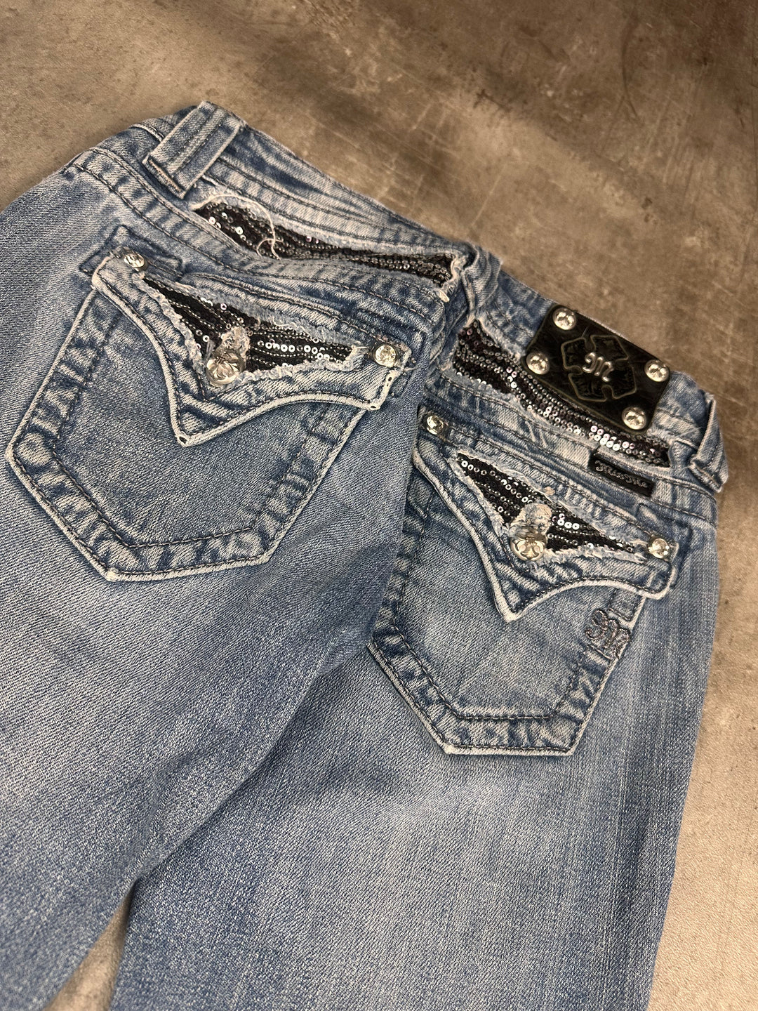 Miss Me Low Waist Bootcut Jeans S | 26