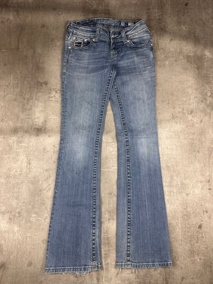 Miss Me Low Waist Bootcut Jeans S | 26