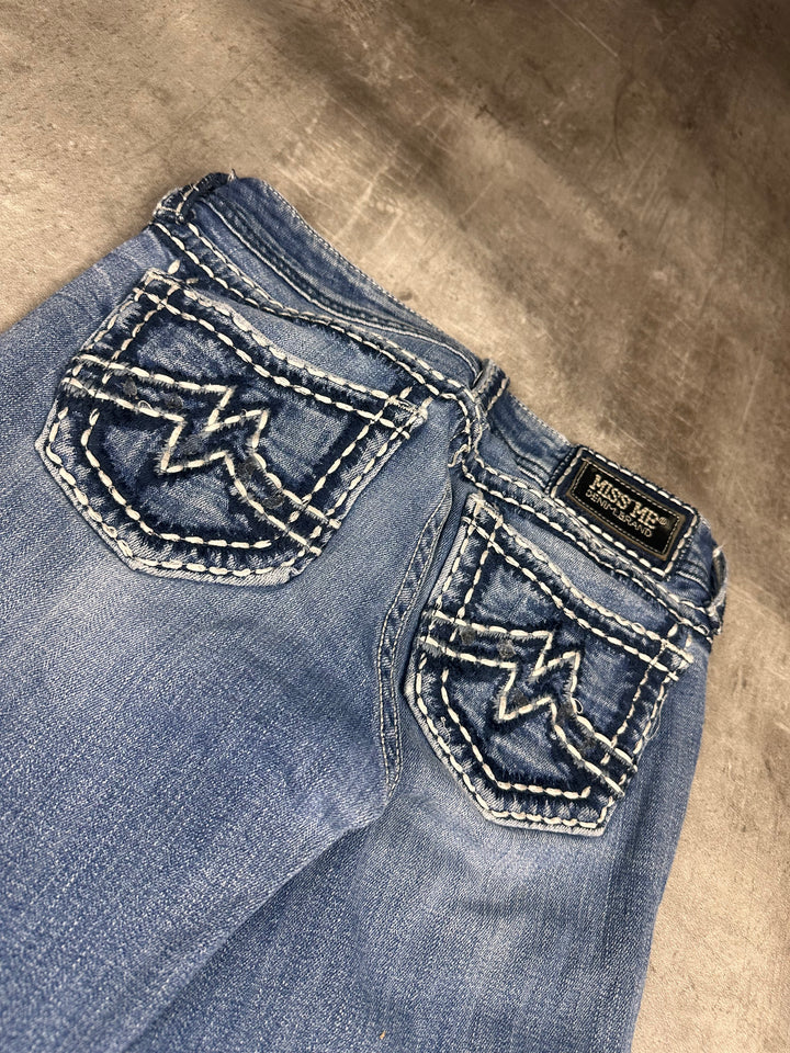 Miss Me Low Waist Bootcut Jeans S | 28
