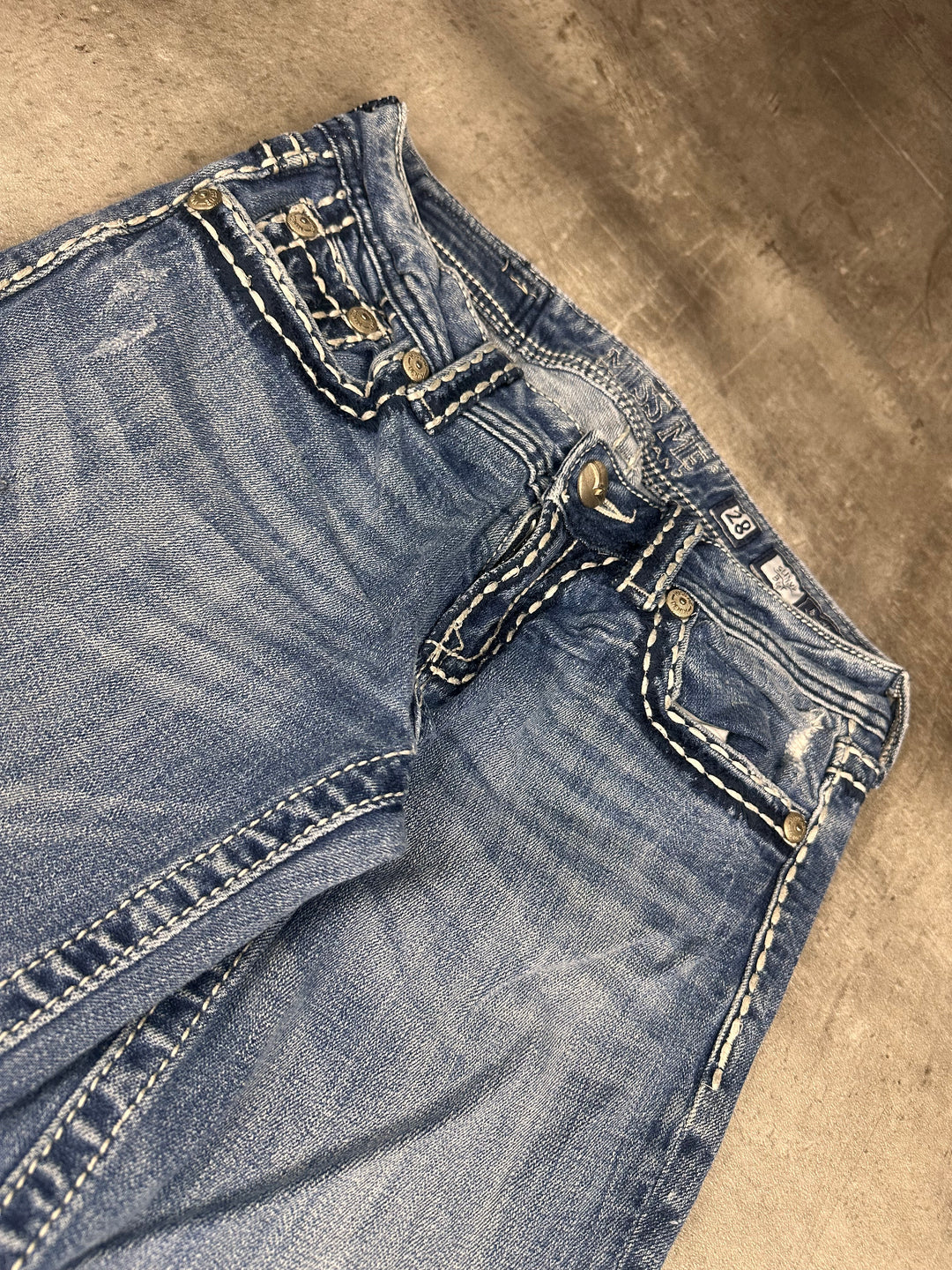 Miss Me Low Waist Bootcut Jeans S | 28