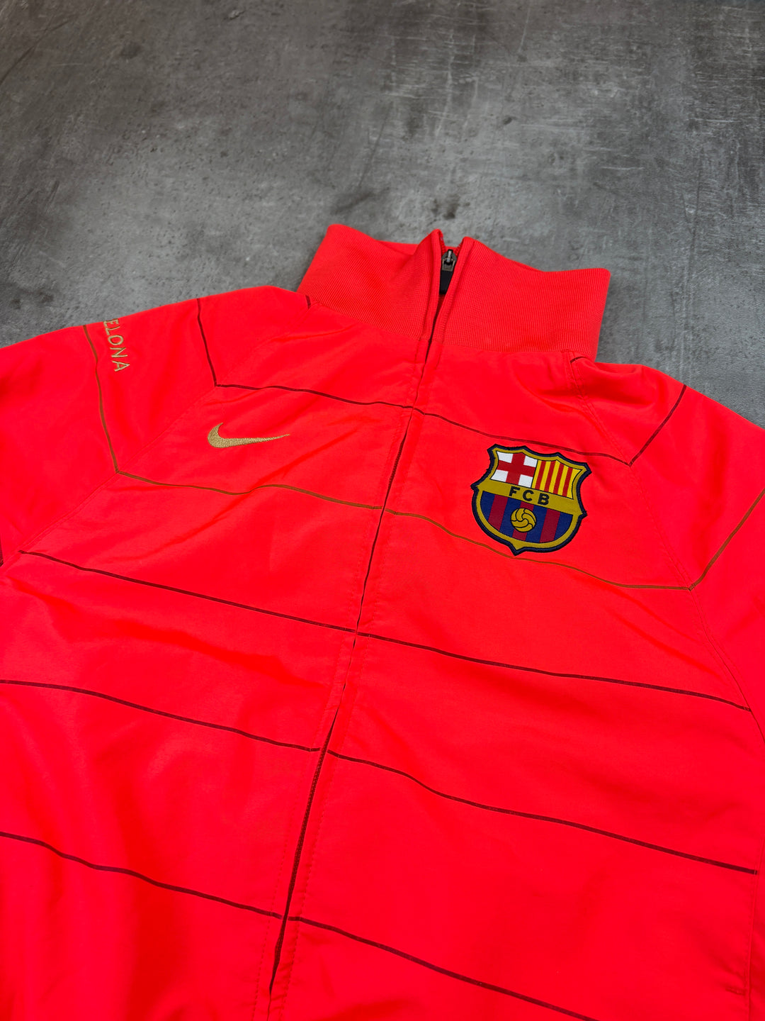 "RARE" Nike FC Barcelona Trackjacket S