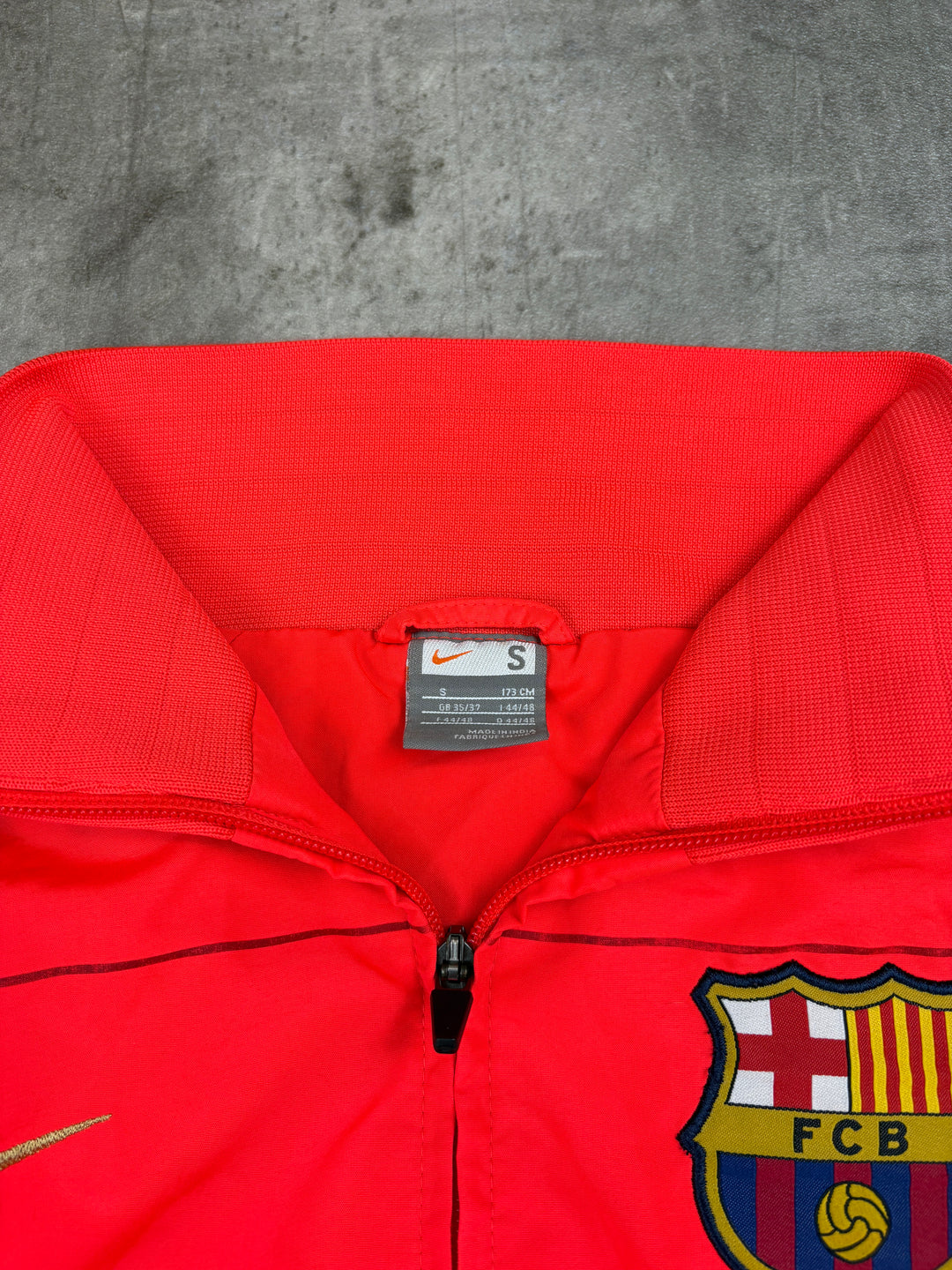 "RARE" Nike FC Barcelona Trackjacket S
