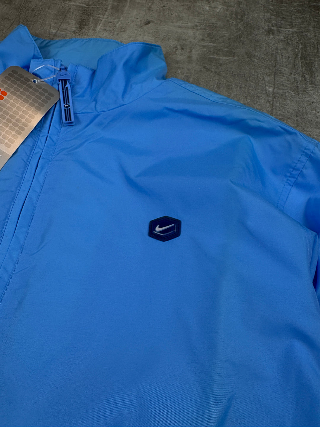 "RARE“ Nike Hex Trackjacket babyblau M