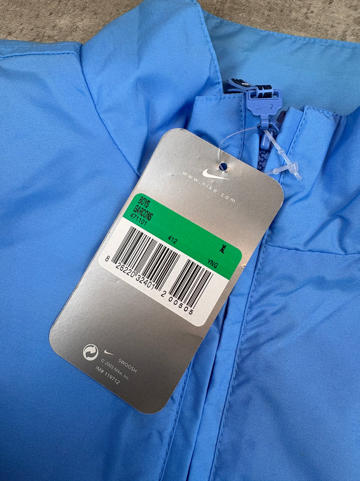 "RARE“ Nike Hex Trackjacket babyblau M