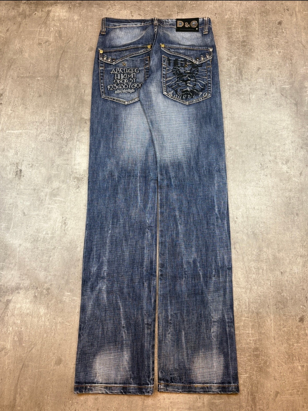 Dolce&amp;Gabbana Straight Jeans S-M