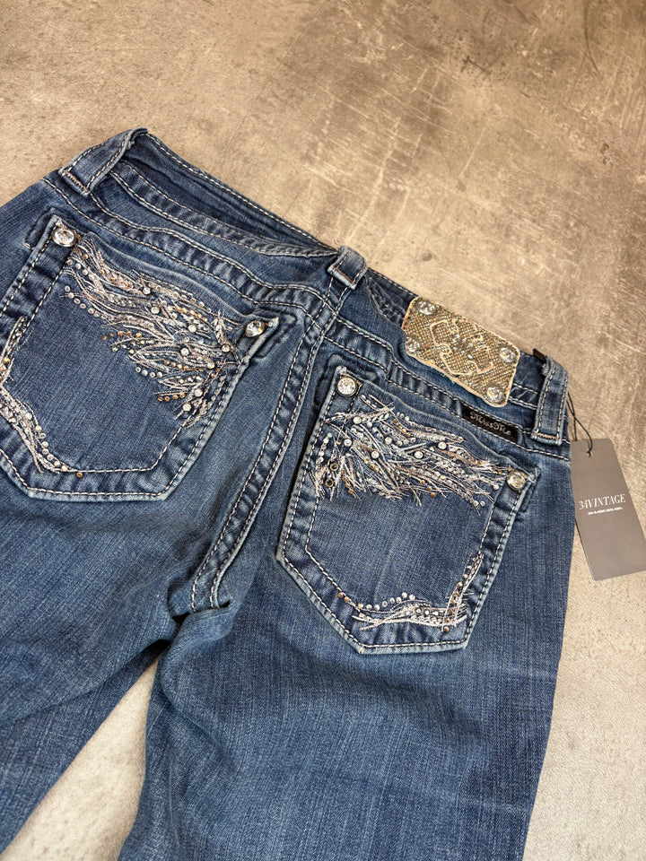 Miss Me Low Waist Jeans XXS | 25