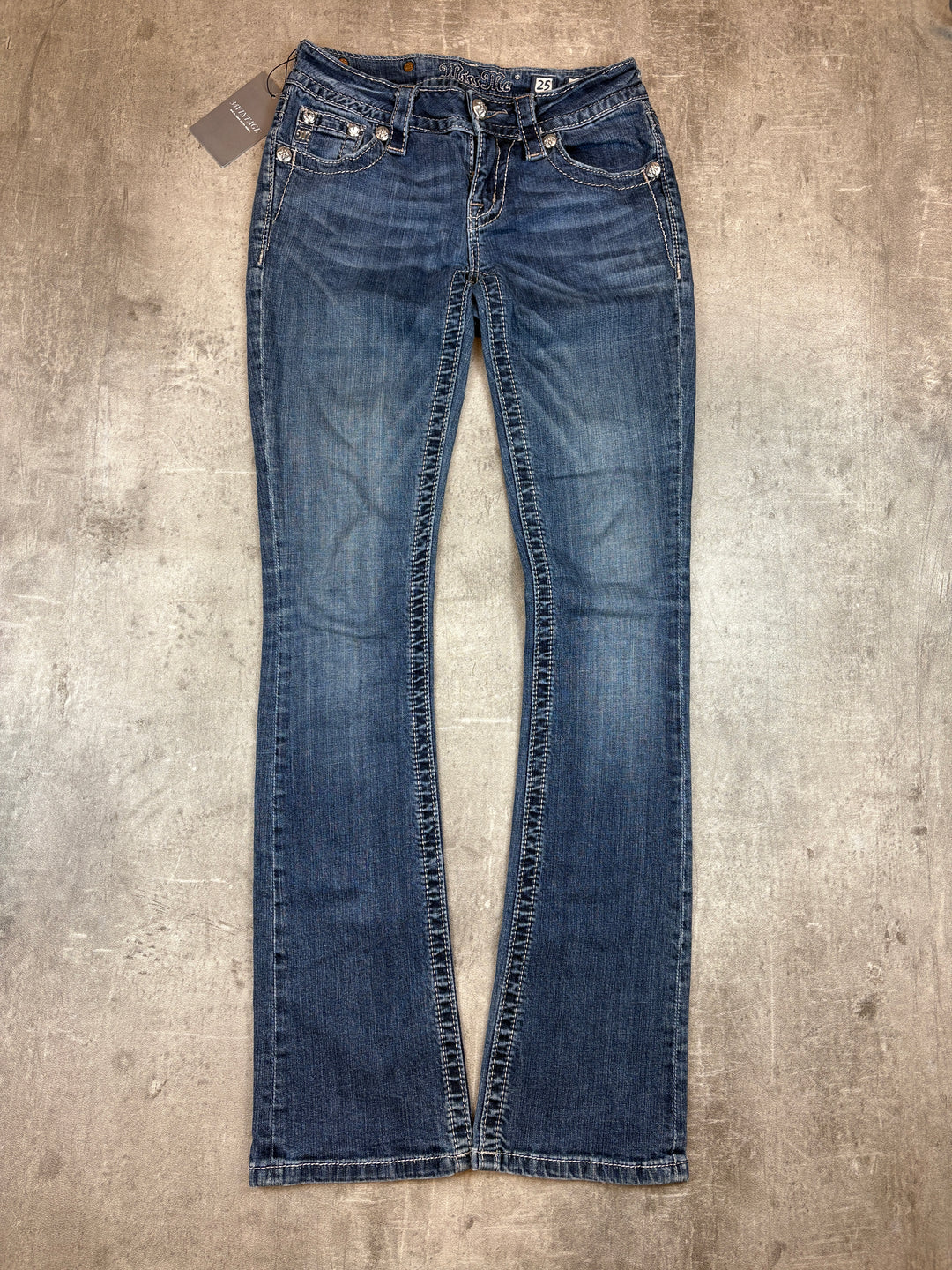 Miss Me Low Waist Jeans XXS | 25