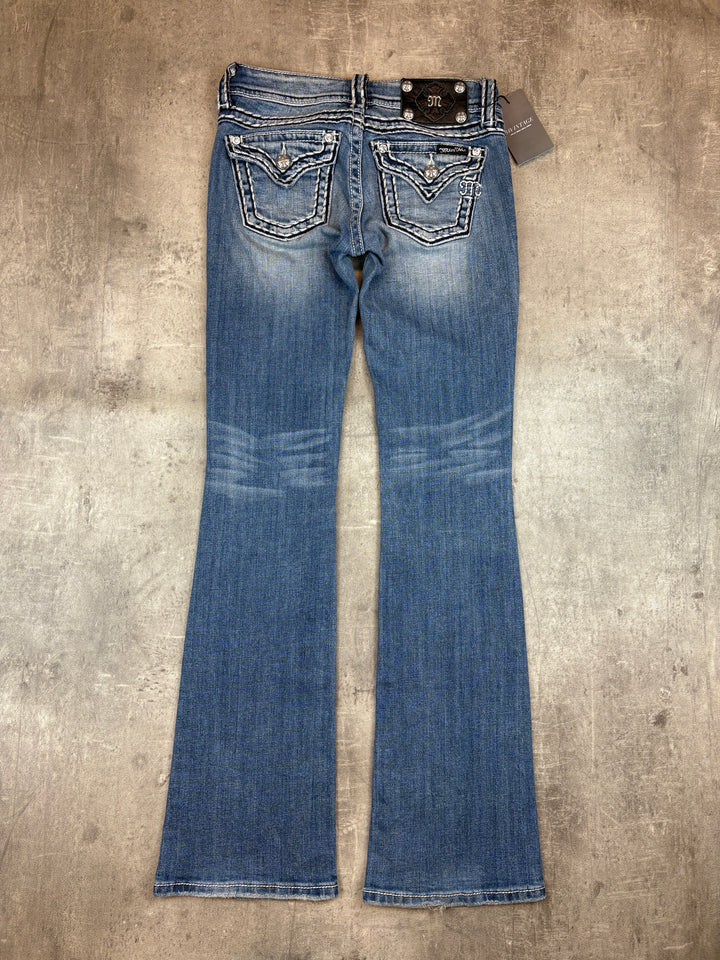 Miss Me Low Waist Bootcut Jeans XS | 25