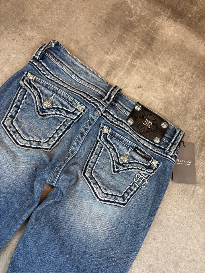 Miss Me Low Waist Bootcut Jeans XS | 25