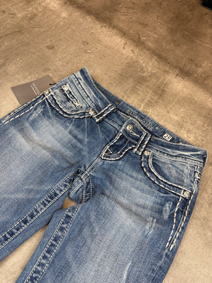 Miss Me Low Waist Bootcut Jeans XS | 25
