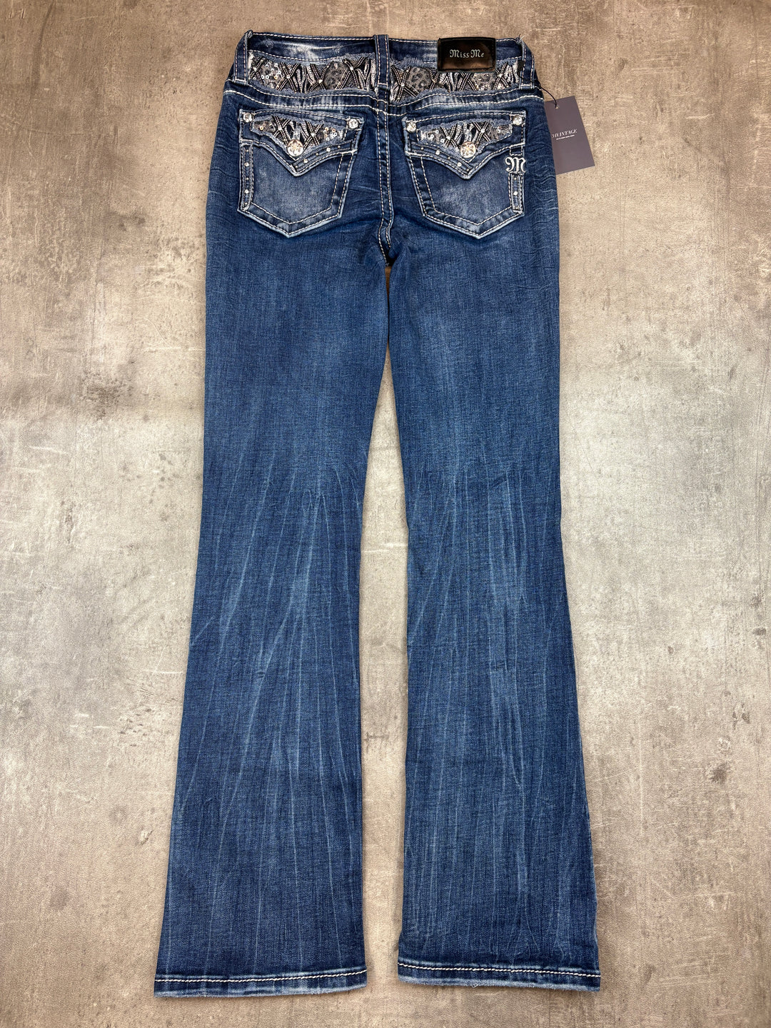 Miss Me Low Waist Bootcut Jeans XS | 25