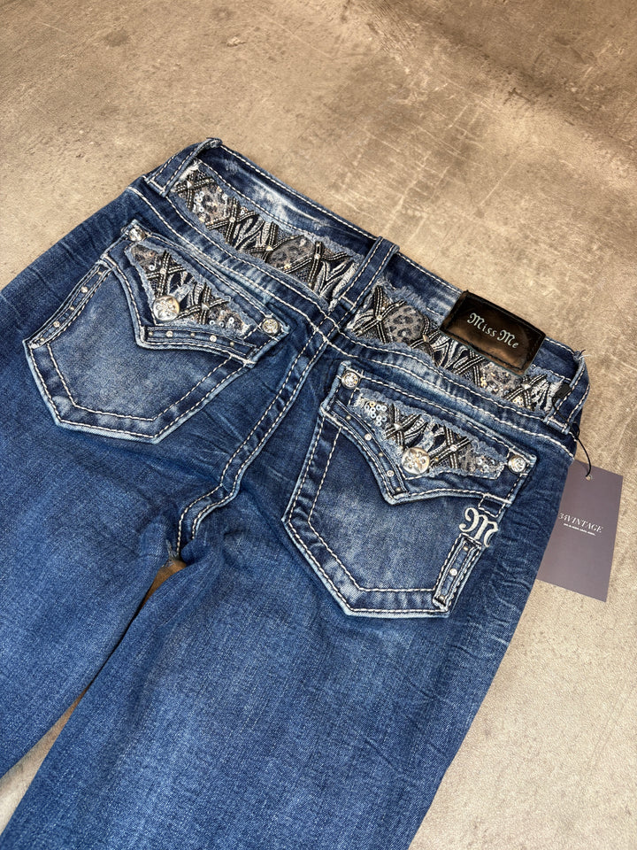 Miss Me Low Waist Bootcut Jeans XS | 25