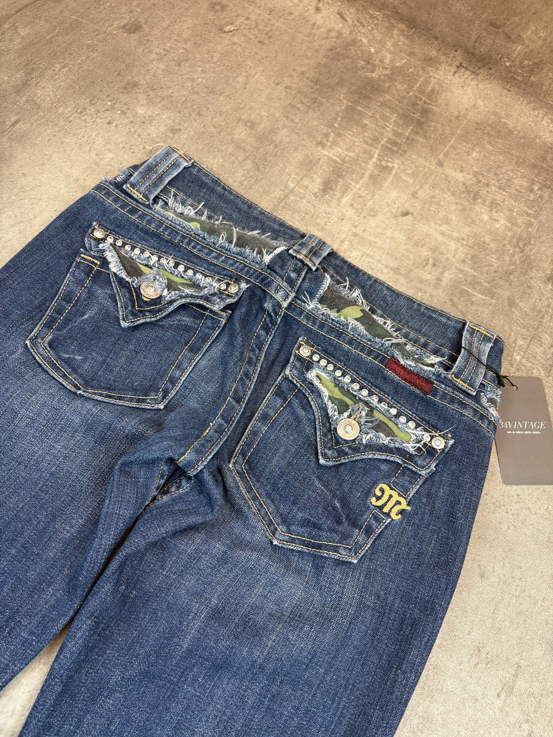 Miss Me Low Waist Bootcut Jeans XS | 25