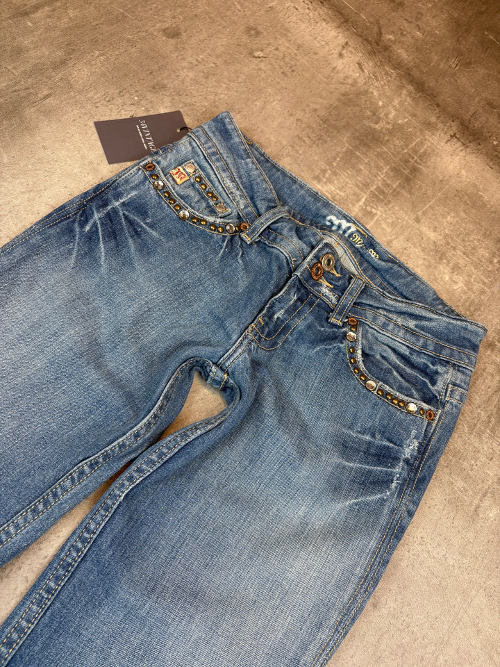 Miss Me Low Waist Bootcut Jeans XS | 25