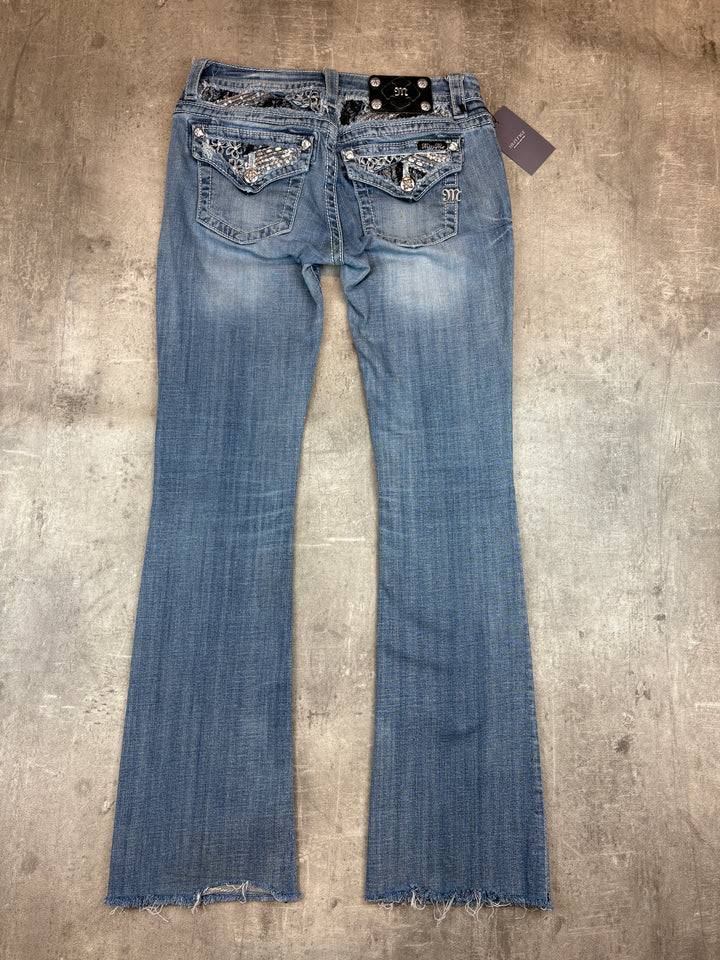 Miss Me Low Waist Bootcut Jeans S | 27