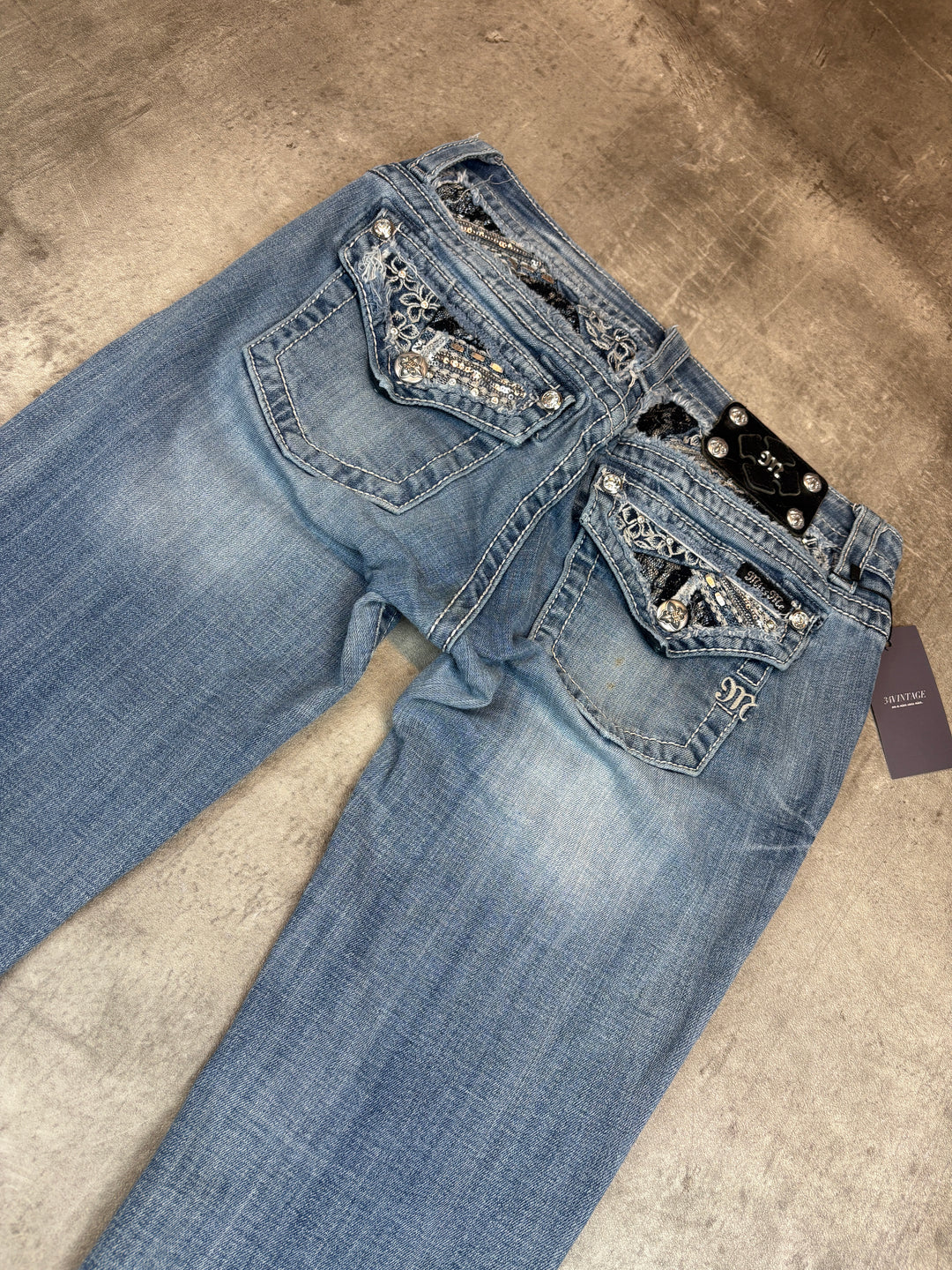 Miss Me Low Waist Bootcut Jeans S | 27