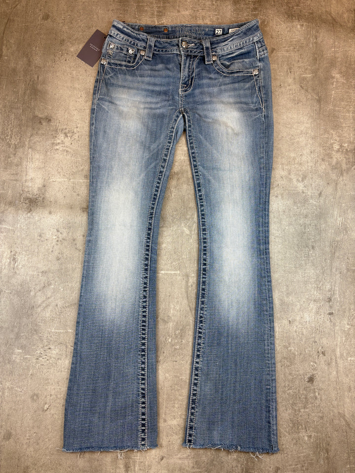 Miss Me Low Waist Bootcut Jeans S | 27