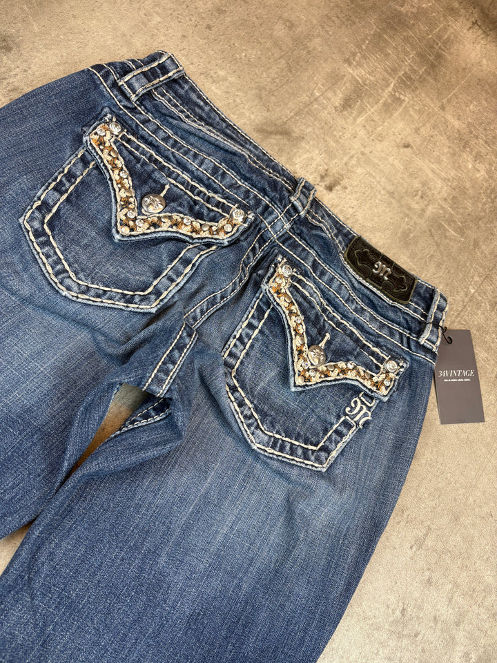 Miss Me Low Waist Bootcut Jeans S | 27
