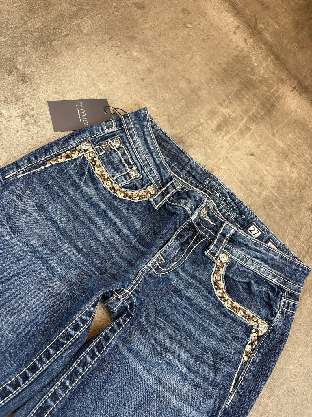 Miss Me Low Waist Bootcut Jeans S | 27
