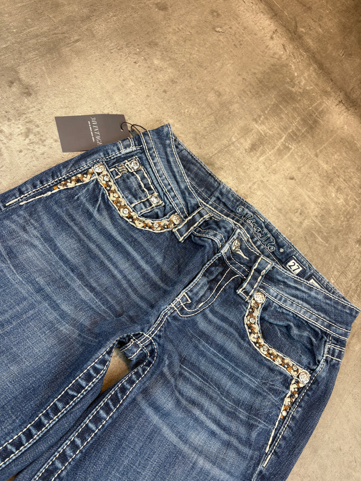 Miss Me Low Waist Bootcut Jeans S | 27