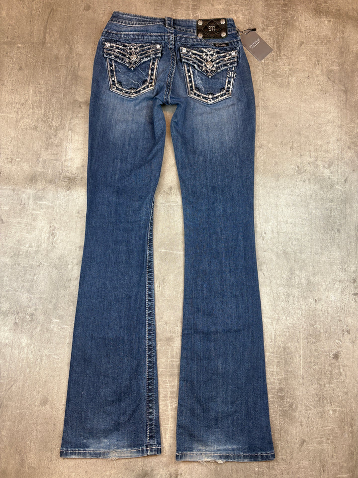 Miss Me Low Waist Bootcut Jeans S | 27