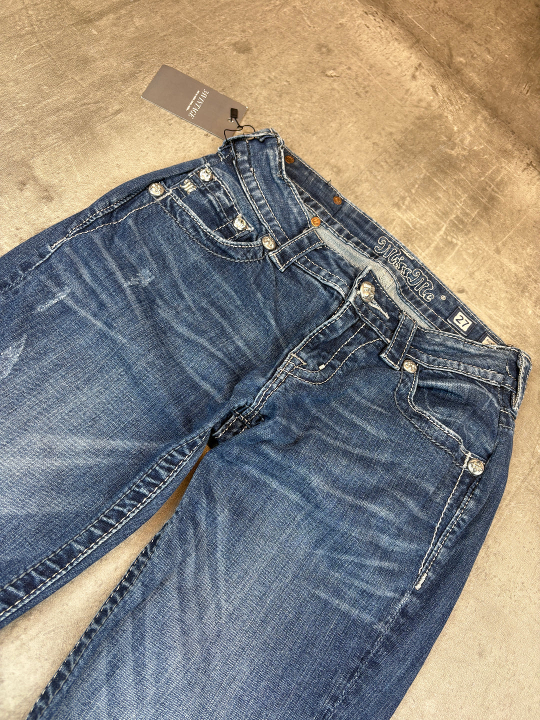 Miss Me Low Waist Bootcut Jeans S | 27