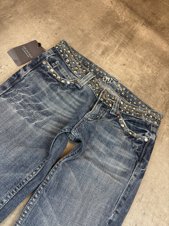Miss Me Low Waist Bootcut Jeans XS | 25