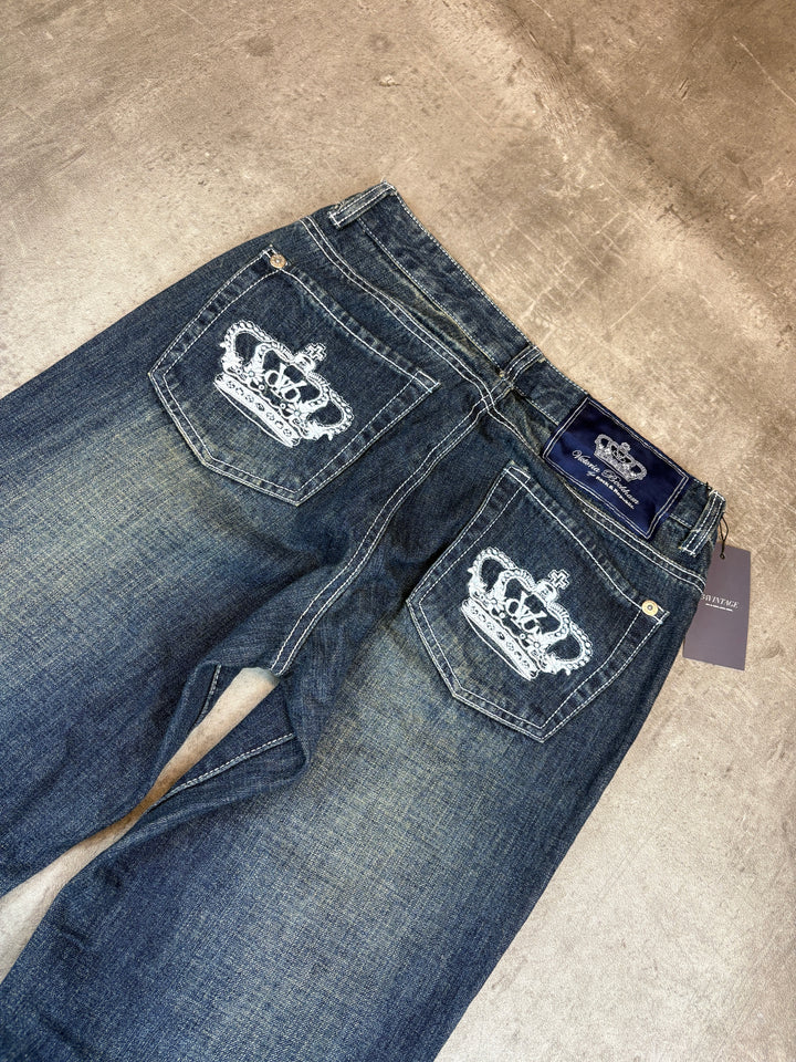 Victoria Beckham Low Waist Bootcut Jeans S | 27