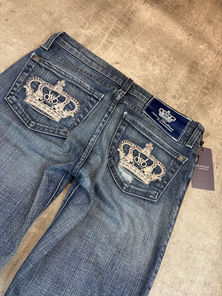 Victoria Beckham Low Waist Straight Jeans S | 24