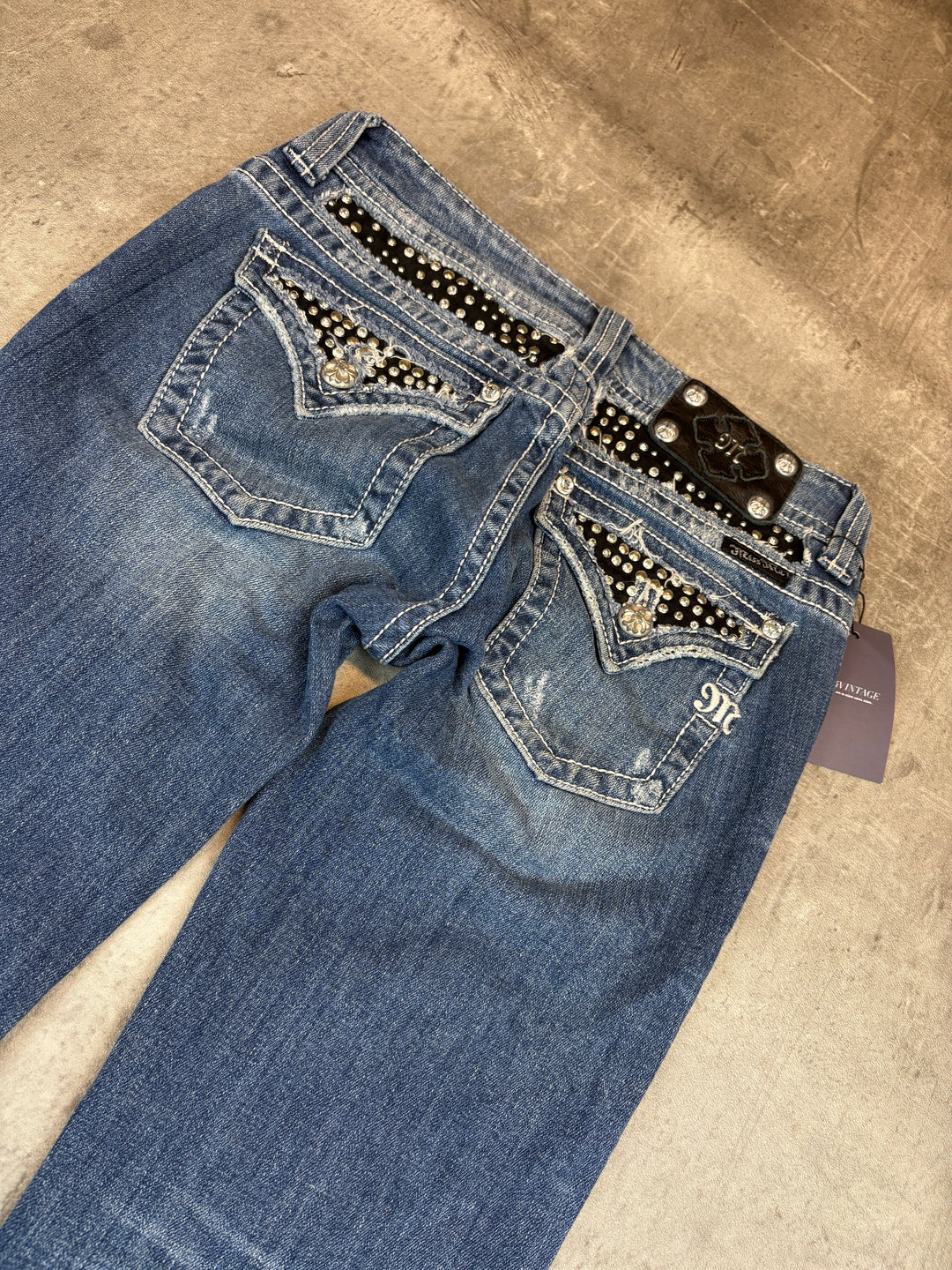 Miss Me Low Waist Bootcut Jeans S | 27