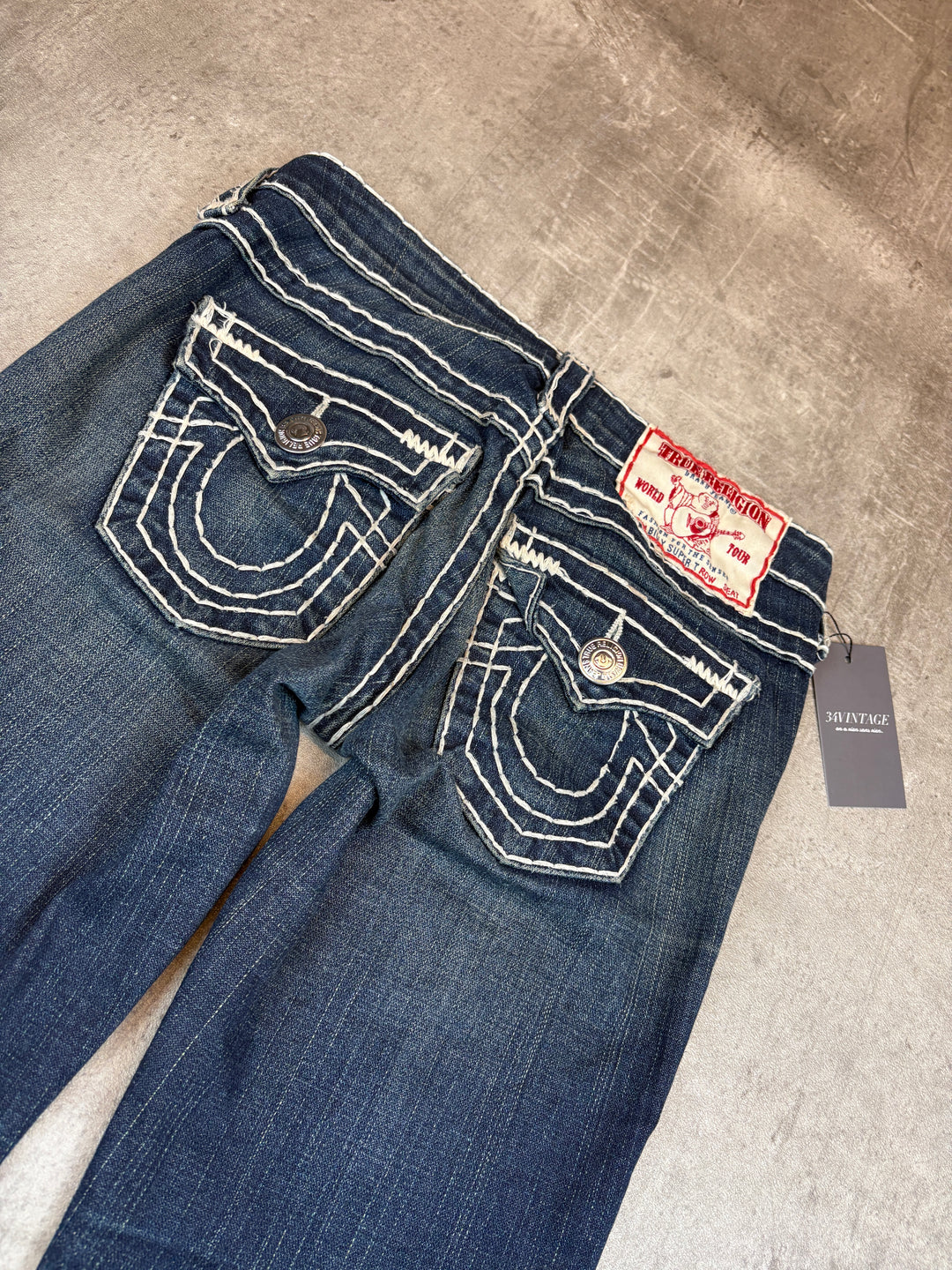 True Religion Low Waist Straight Jeans XS | 24