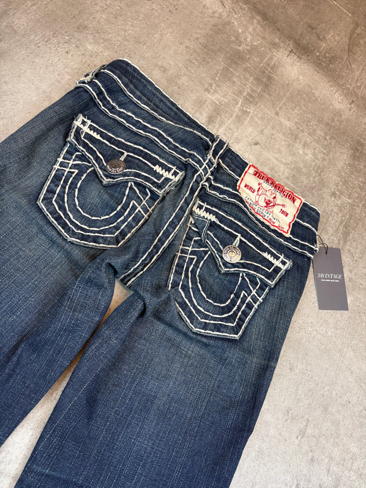 True Religion Low Waist Straight Jeans XS | 24