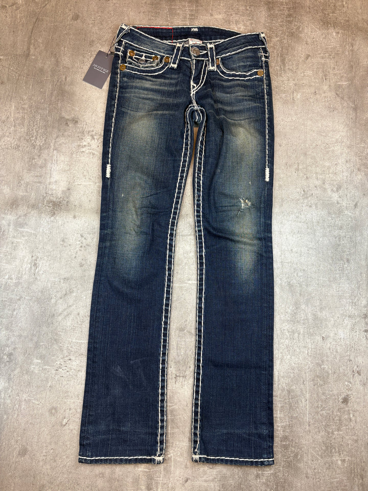 True Religion Low Waist Straight Jeans XS | 24