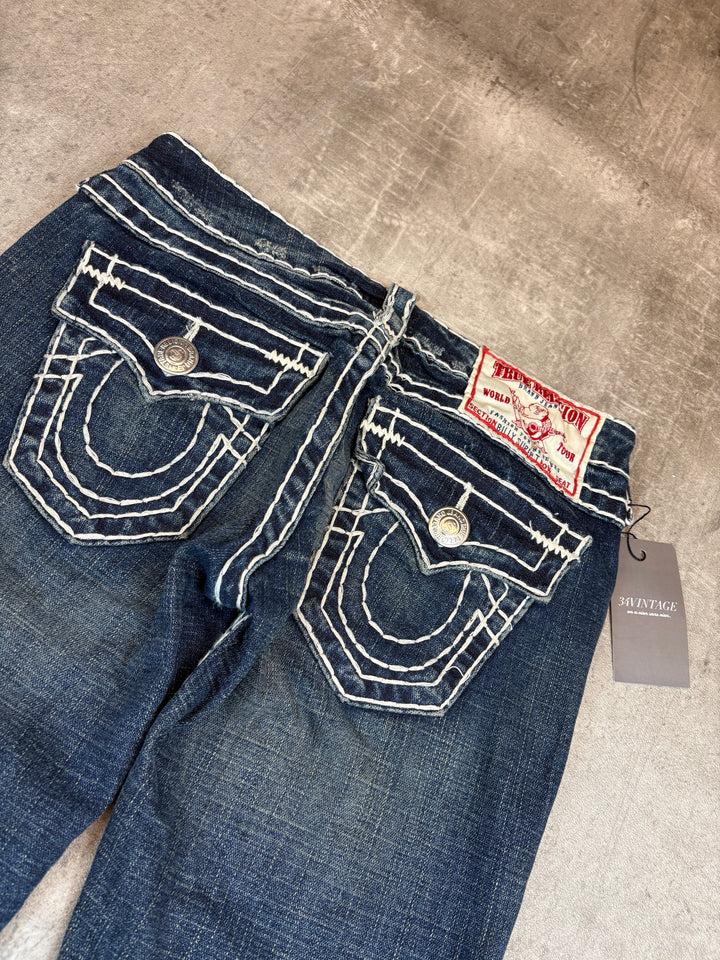 True Religion Low Waist Straight Jeans XS | 24