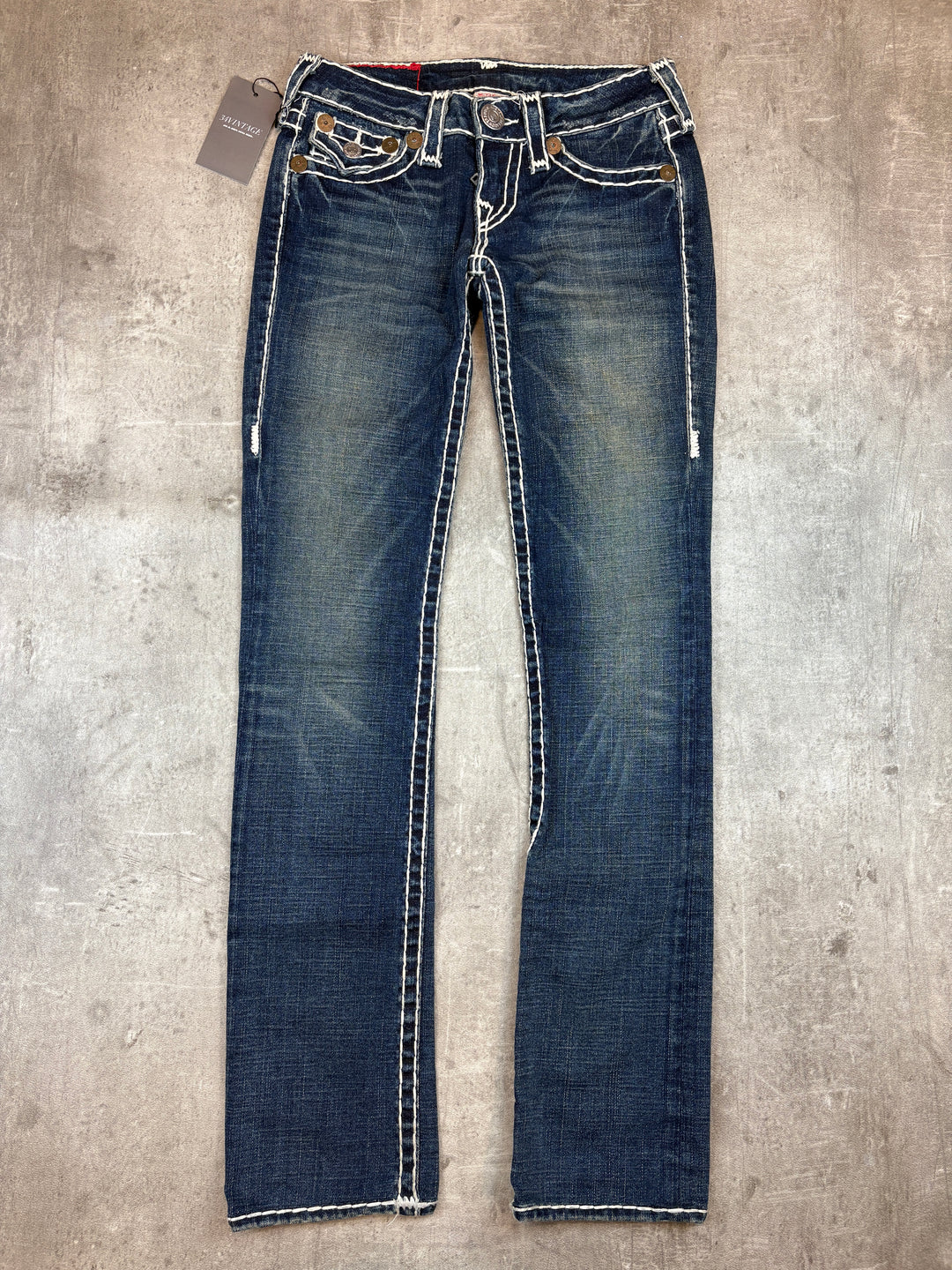 True Religion Low Waist Straight Jeans XS | 24