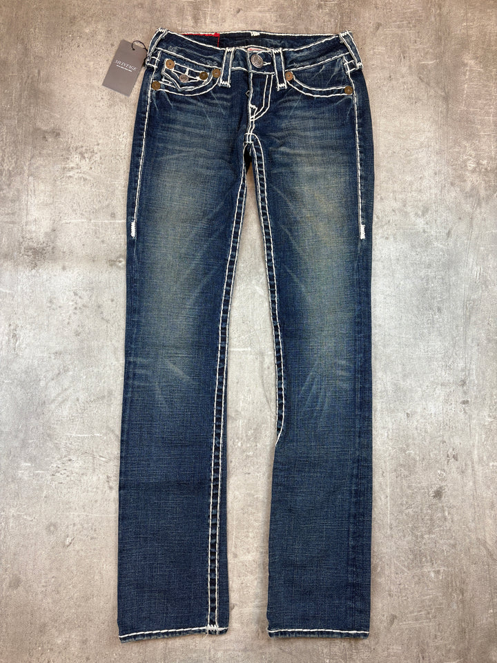 True Religion Low Waist Straight Jeans XS | 24