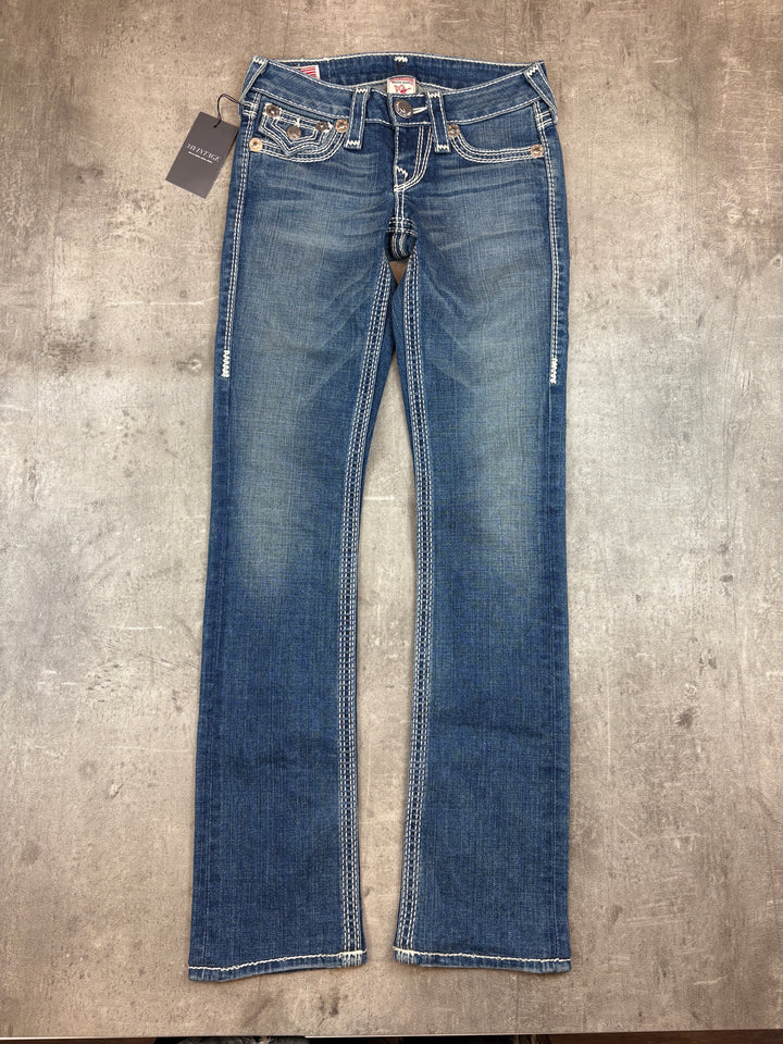 True Religion Low Waist Straight Jeans XS | 24