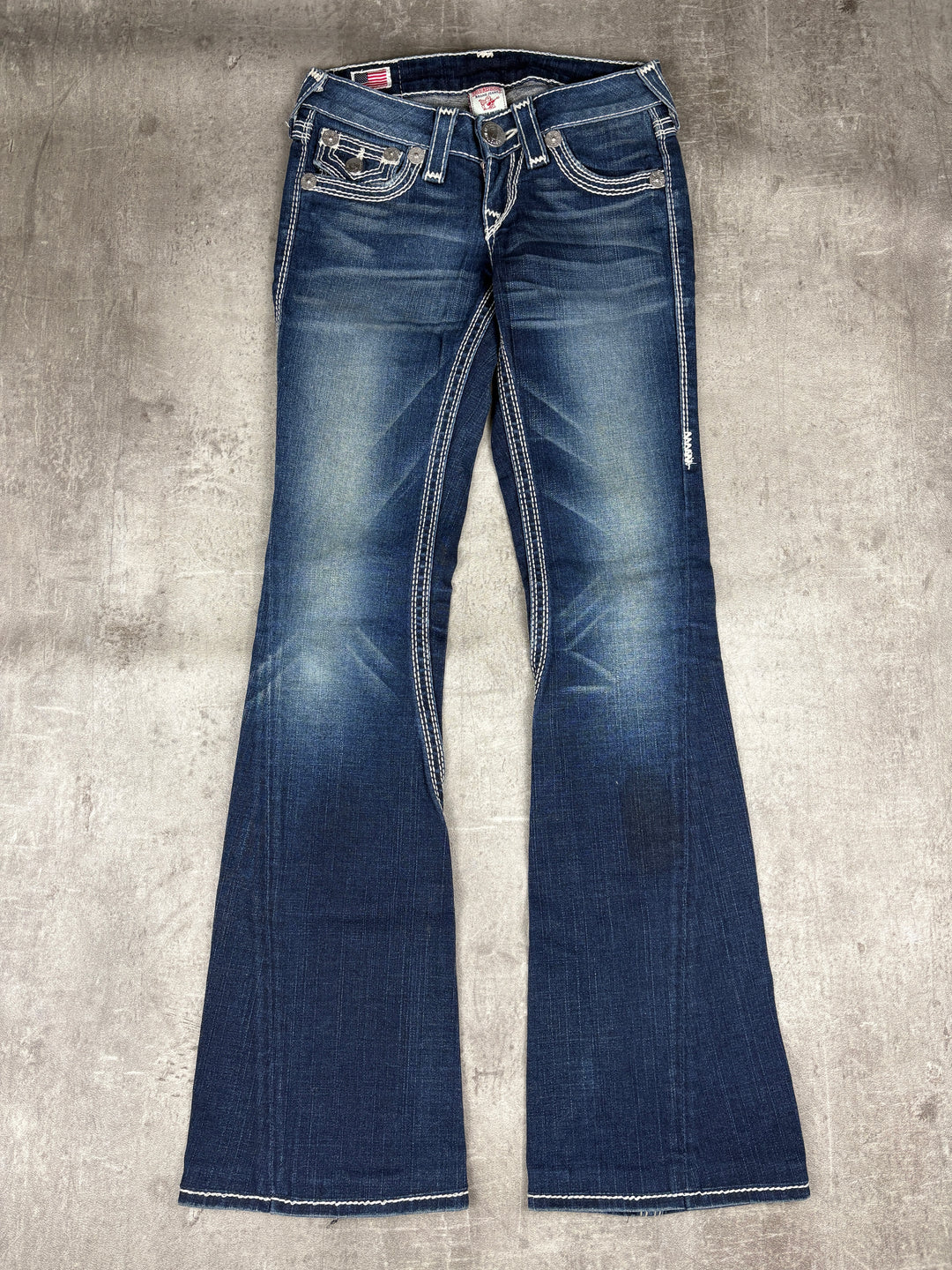 True Religion Low Waist Bootcut Jeans XXS | 24