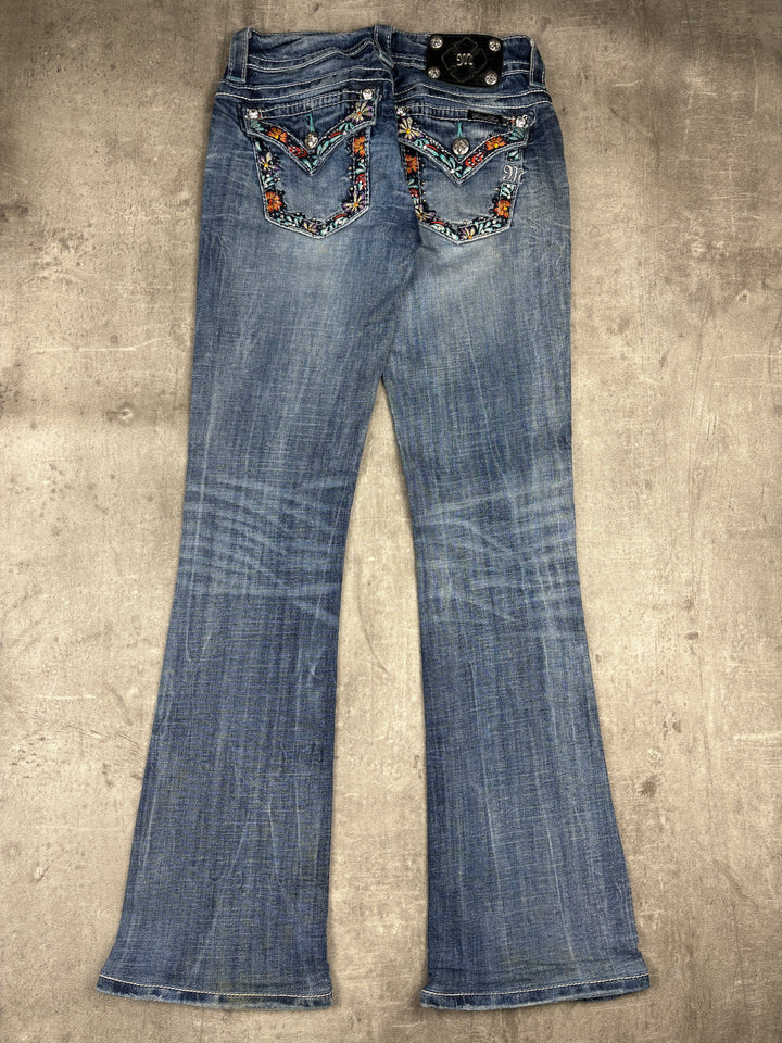 Miss Me Low Waist Bootcut Jeans S | 26