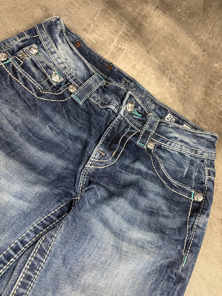 Miss Me Low Waist Bootcut Jeans S | 26
