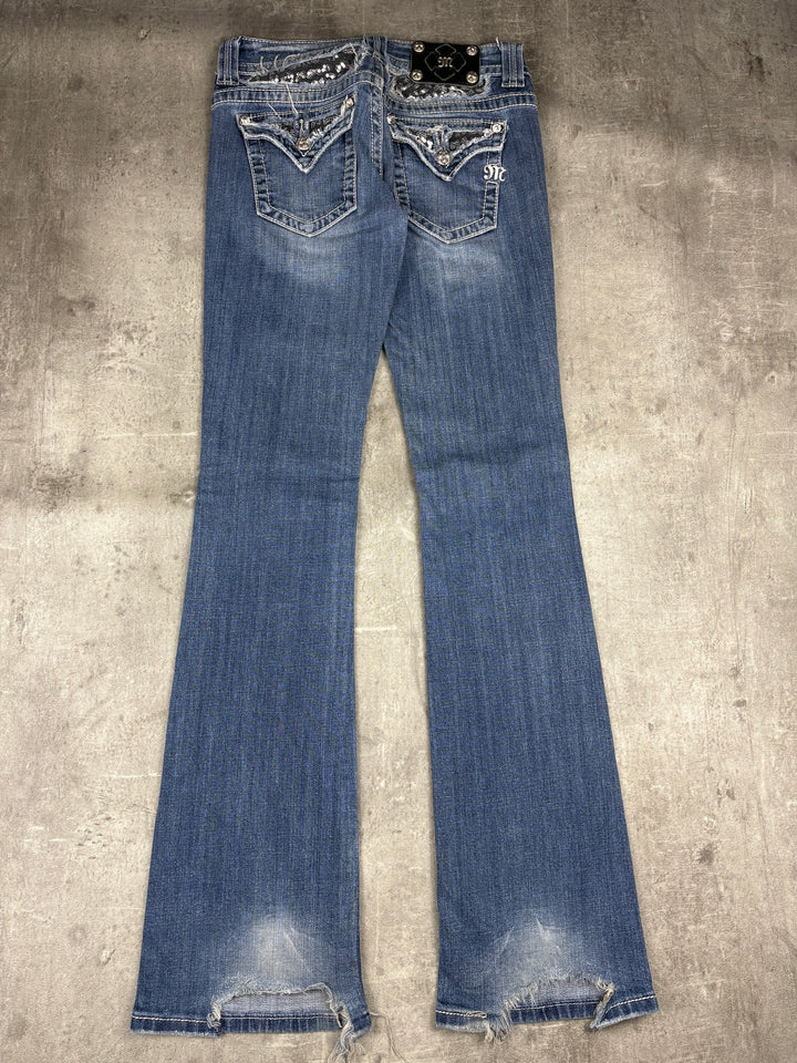 Miss Me Low Waist Bootcut Jeans S | 27