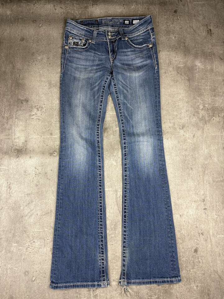 Miss Me Low Waist Bootcut Jeans S | 27
