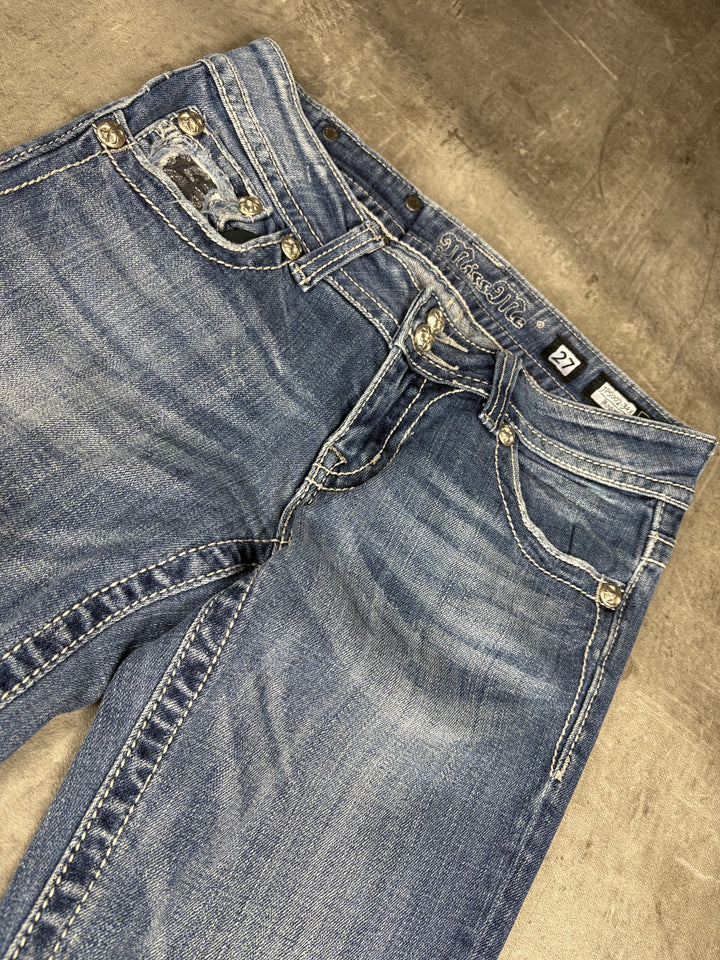 Miss Me Low Waist Bootcut Jeans S | 27