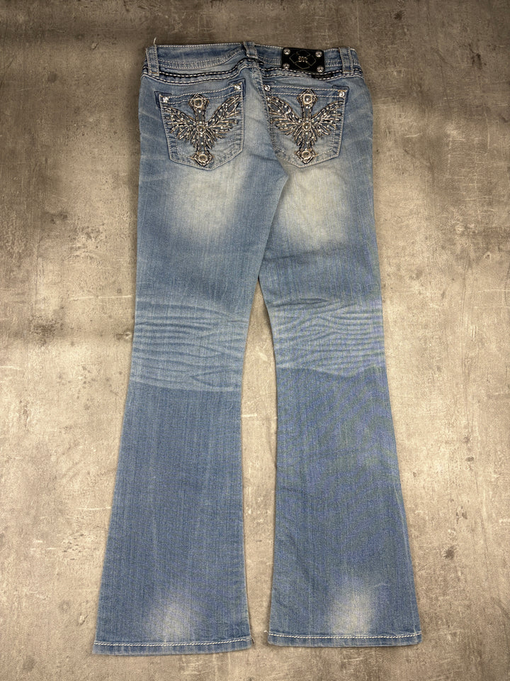 Miss Me Low Waist Bootcut Jeans M | 30