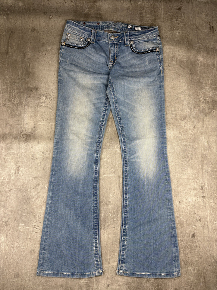 Miss Me Low Waist Bootcut Jeans M | 30