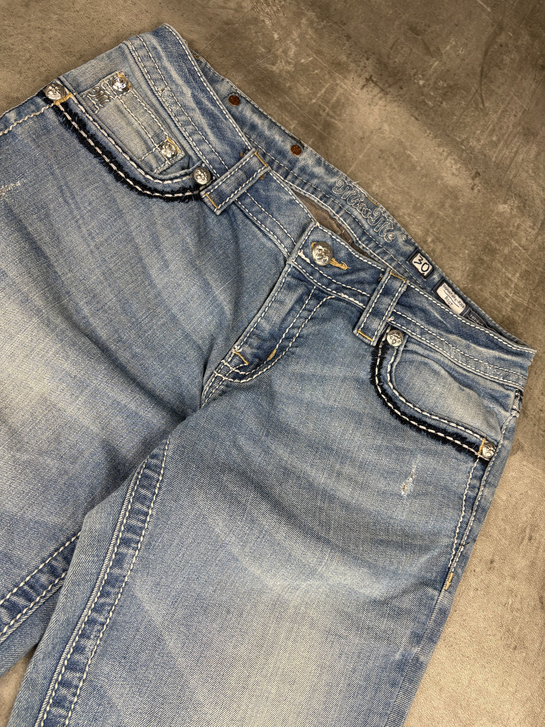 Miss Me Low Waist Bootcut Jeans M | 30