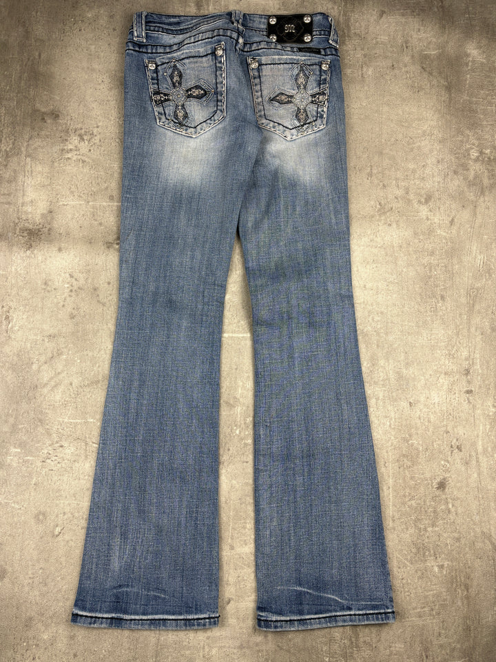 Miss Me Low Waist Bootcut Jeans S | 27
